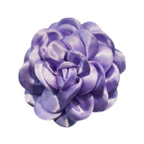 Maxbell Flower Brooch 3.94'' Floral Hair Pins for Women Decorative Elegant Lapel Pin Light Purple