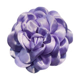 Maxbell Flower Brooch 3.94'' Floral Hair Pins for Women Decorative Elegant Lapel Pin Light Purple