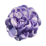 Maxbell Flower Brooch 3.94'' Floral Hair Pins for Women Decorative Elegant Lapel Pin Light Purple