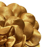 Maxbell Flower Brooch 3.94'' Floral Hair Pins for Women Decorative Elegant Lapel Pin Gold