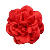 Maxbell Flower Brooch 3.94'' Floral Hair Pins for Women Decorative Elegant Lapel Pin Red
