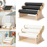 Bracelet Holder Hair Tied Bracelet Display Rack for Cabinet Business Bedroom Black