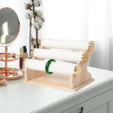 Bracelet Holder Hair Tied Bracelet Display Rack for Cabinet Business Bedroom White