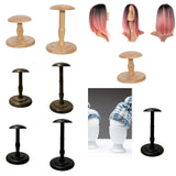 Maxbell Hat Stand Multifunction Wood Hat Display Stand for Salon Home Clothing Store S Wood