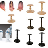 Maxbell Hat Stand Multifunction Wood Hat Display Stand for Salon Home Clothing Store S Wood