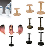Maxbell Hat Stand Multifunction Wood Hat Display Stand for Salon Home Clothing Store S Wood