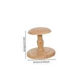 Maxbell Hat Stand Multifunction Wood Hat Display Stand for Salon Home Clothing Store S Wood
