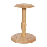 Maxbell Hat Stand Multifunction Wood Hat Display Stand for Salon Home Clothing Store L Wood