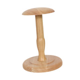 Maxbell Hat Stand Multifunction Wood Hat Display Stand for Salon Home Clothing Store L Wood