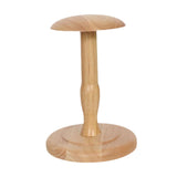 Maxbell Hat Stand Multifunction Wood Hat Display Stand for Salon Home Clothing Store L Wood