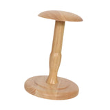 Maxbell Hat Stand Multifunction Wood Hat Display Stand for Salon Home Clothing Store L Wood