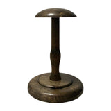 Maxbell Hat Stand Multifunction Wood Hat Display Stand for Salon Home Clothing Store S Dark Brown