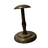 Maxbell Hat Stand Multifunction Wood Hat Display Stand for Salon Home Clothing Store S Dark Brown