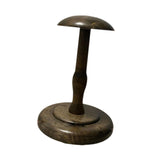 Maxbell Hat Stand Multifunction Wood Hat Display Stand for Salon Home Clothing Store S Dark Brown