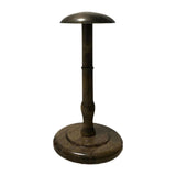 Maxbell Hat Stand Multifunction Wood Hat Display Stand for Salon Home Clothing Store L Dark Brown