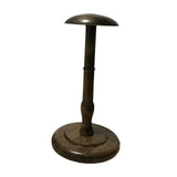 Maxbell Hat Stand Multifunction Wood Hat Display Stand for Salon Home Clothing Store L Dark Brown
