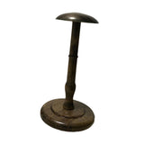Maxbell Hat Stand Multifunction Wood Hat Display Stand for Salon Home Clothing Store L Dark Brown