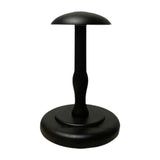 Maxbell Hat Stand Multifunction Wood Hat Display Stand for Salon Home Clothing Store S Black