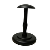 Maxbell Hat Stand Multifunction Wood Hat Display Stand for Salon Home Clothing Store S Black