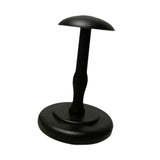 Maxbell Hat Stand Multifunction Wood Hat Display Stand for Salon Home Clothing Store S Black