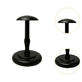 Maxbell Hat Stand Multifunction Wood Hat Display Stand for Salon Home Clothing Store S Black