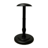 Maxbell Hat Stand Multifunction Wood Hat Display Stand for Salon Home Clothing Store L Black