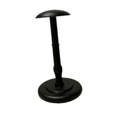 Maxbell Hat Stand Multifunction Wood Hat Display Stand for Salon Home Clothing Store L Black