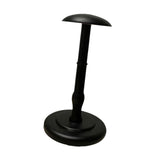 Maxbell Hat Stand Multifunction Wood Hat Display Stand for Salon Home Clothing Store L Black