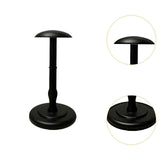 Maxbell Hat Stand Multifunction Wood Hat Display Stand for Salon Home Clothing Store L Black
