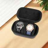Maxbell Watch Travel Case 2 Slot Watch Collection Box Watch Organizer Box for Sports