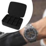 Maxbell Watch Travel Case 8 Slots Watch Organizer Box for Wristwatches Smart Watches