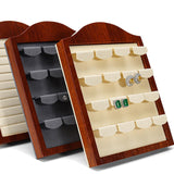 Maxbell Earring Display Stand Holder 12 Seat for Jewelry Shop Dresser Live Broadcast Gray