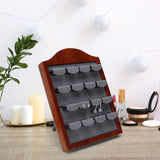 Maxbell Earring Display Stand Holder 12 Seat for Jewelry Shop Dresser Live Broadcast Gray