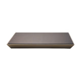 Maxbell Jewelry Display Tray PU Leather Tray for Shopping Mall Jewelry Store Selling 25x35x3cm Slanted style