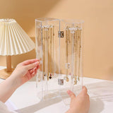 Clear Necklace Holder Multipurpose Necklace Hanger for Tabletop Stores Shops