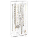 Clear Necklace Holder Multipurpose Necklace Hanger for Tabletop Stores Shops