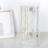 Clear Necklace Holder Multipurpose Necklace Hanger for Tabletop Stores Shops