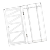 Acrylic Necklace Holder Stand Organizer for Centerpiece without Rings Tray