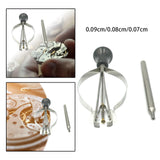 Maxbell Watch Hand Remover Home Use Metal for Watchmaker Practical Repairing Plunger 0.09cm