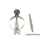 Maxbell Watch Hand Remover Home Use Metal for Watchmaker Practical Repairing Plunger 0.08cm