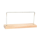 Maxbell Earring Holder Organizer Desktop Portable Stable Base Earring Rack Organizer Single Tier