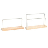 Maxbell Earring Holder Organizer Desktop Portable Stable Base Earring Rack Organizer Single Tier