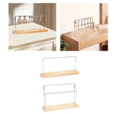 Maxbell Earring Holder Organizer Desktop Portable Stable Base Earring Rack Organizer Single Tier