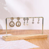 Maxbell Earring Holder Organizer Desktop Portable Stable Base Earring Rack Organizer Double Tier