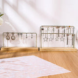 Maxbell Earring Holder Organizer Desktop Portable Stable Base Earring Rack Organizer Double Tier