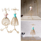 Maxbell Princess Jewelry Display Stand for Countertop Bedroom Dressing Room Pink