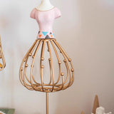 Maxbell Princess Jewelry Display Stand for Countertop Bedroom Dressing Room Pink