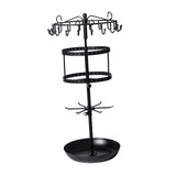 Maxbell Earring Holder Rotatable Earring Tree Organizer Stand for Countertop Keyring