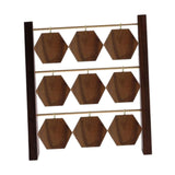 Maxbell Jewelry Organizer Display Simple Women Jewelry Holder for Shops Stores Shows 24cmx4cmx21cm