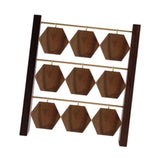 Maxbell Jewelry Organizer Display Simple Women Jewelry Holder for Shops Stores Shows 24cmx4cmx21cm